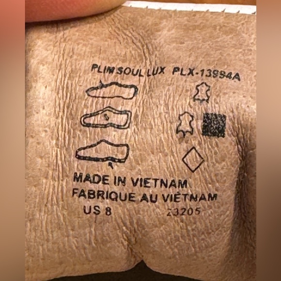 Taos Plim Soul Lux Sneakers White Leather Size 8 - Picture 9 of 13